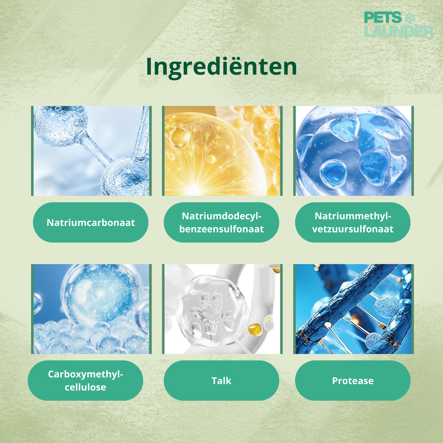 Huisdierhaar Oplosser voor de Was (2 Stuks) - Verwijdert Honden en Kattenhaar tijdens het Wassen